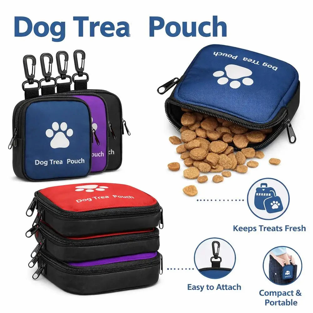 Portable Dog Treat Pouch – Waist Bag for Training, Walking & Outdoor Use