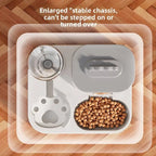 Automatic Pet Feeder & Water Dispenser – Gravity-Powered, No Batteries Needed
