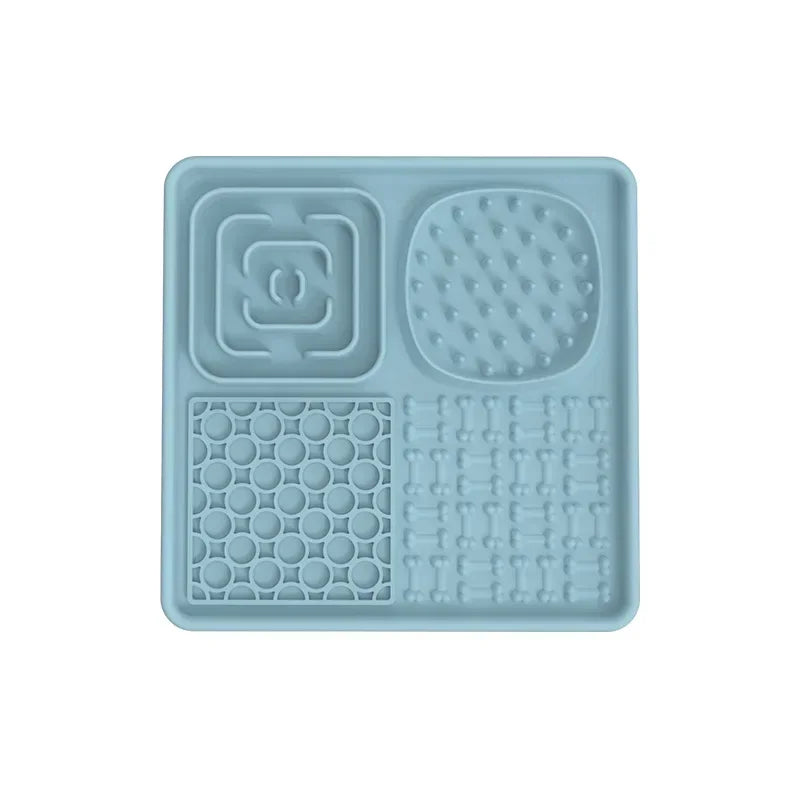 Slow Lick Mat for Dogs & Cats – Silicone Suction Licking Pad