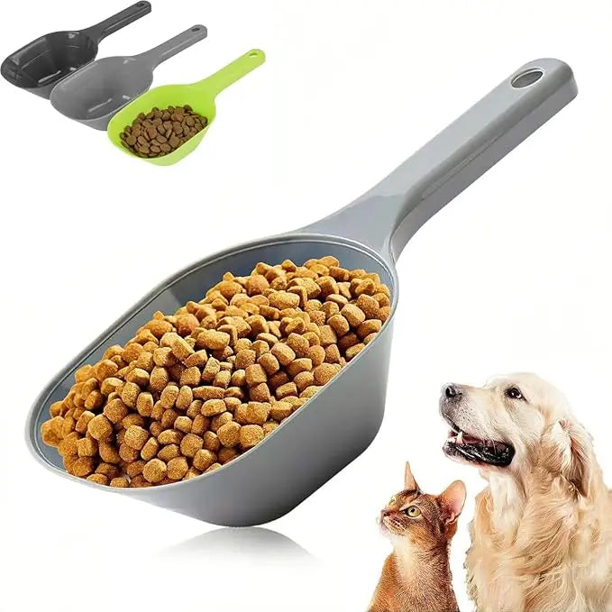 Dog Food Scoop with Measuring Lines – 3-Pack for Dogs & Cats
